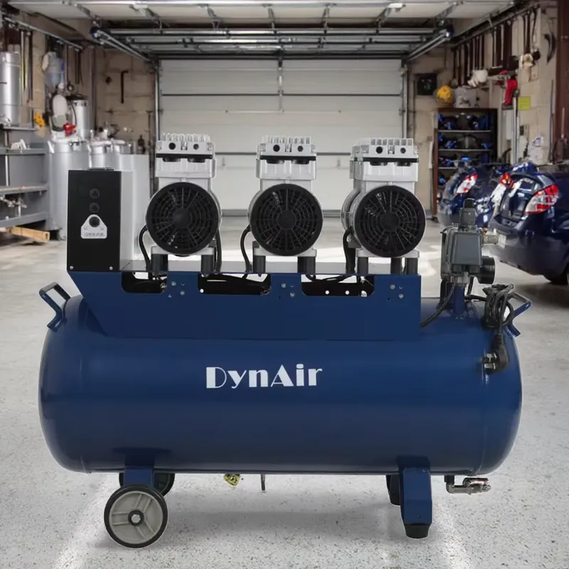 Air Compressor Tank 30L Portable - Compresseur d'air silencieux sans huile, compresseurs