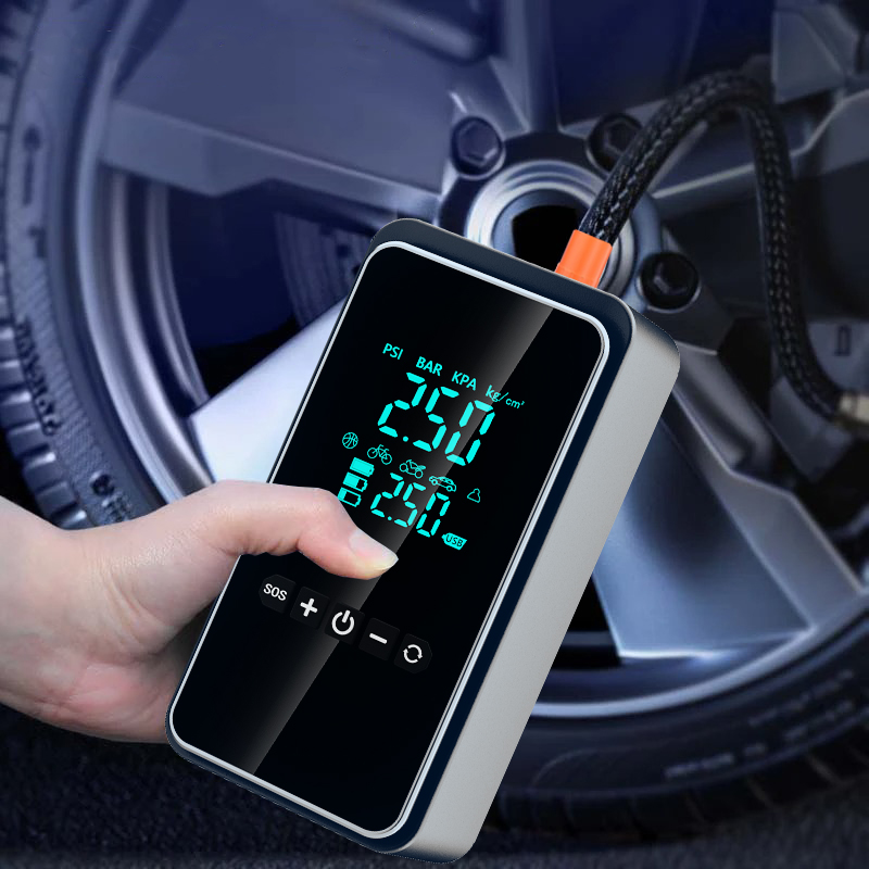 Portable Air Compressor 12V Digital - Pompe à air sans fil pour