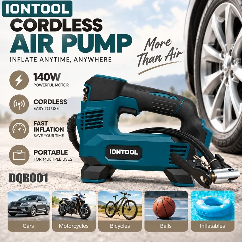 Cordless Tire Inflator 150Psi - Gonfleur sans fil et sans balais