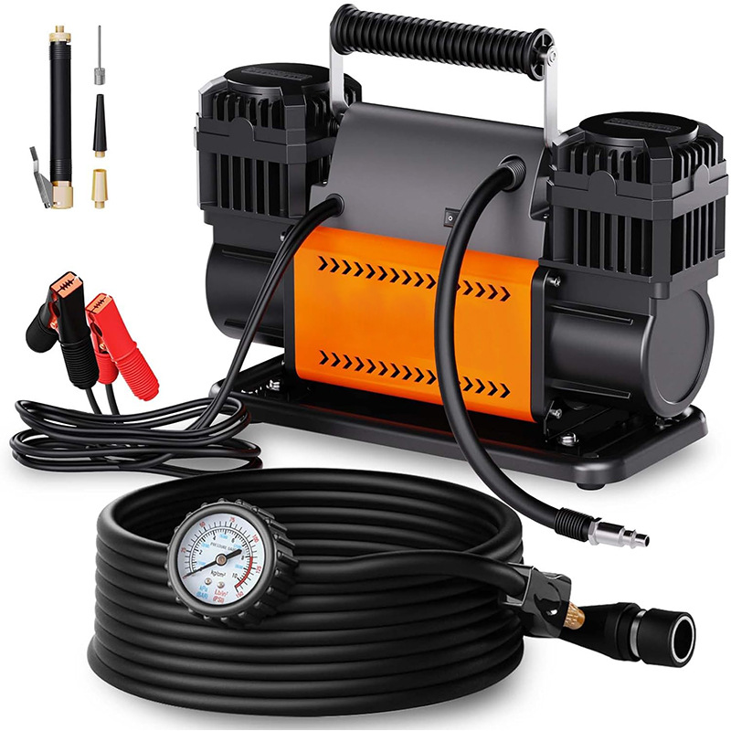 Tire Inflator Dual Cylinder - Pompe à air de voiture intelligente