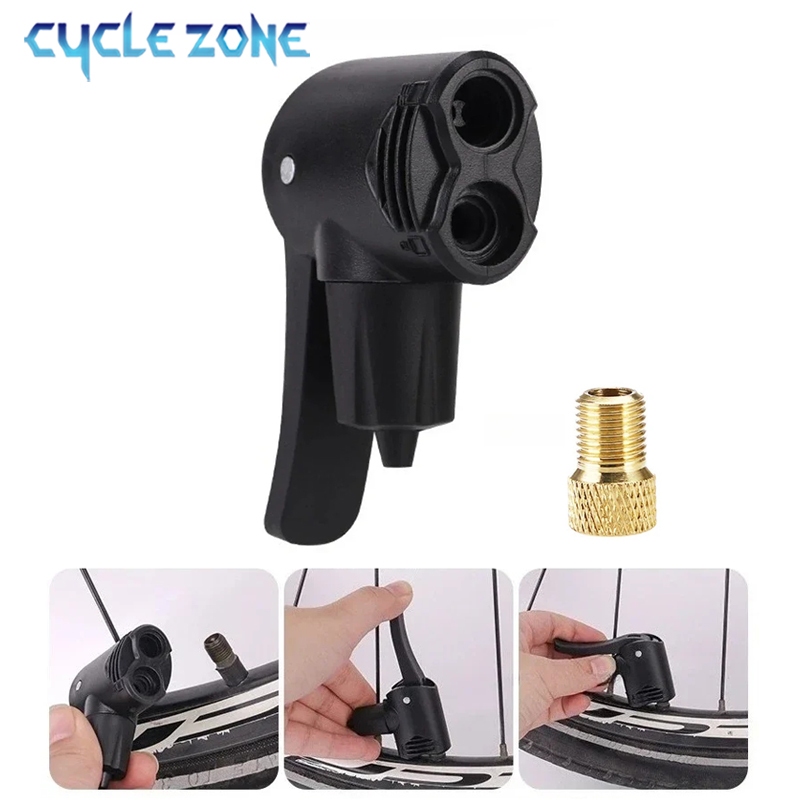 Tire Inflator Nozzle Kit - 1/2/3/4/5 PIÈCES Tête de pompe à