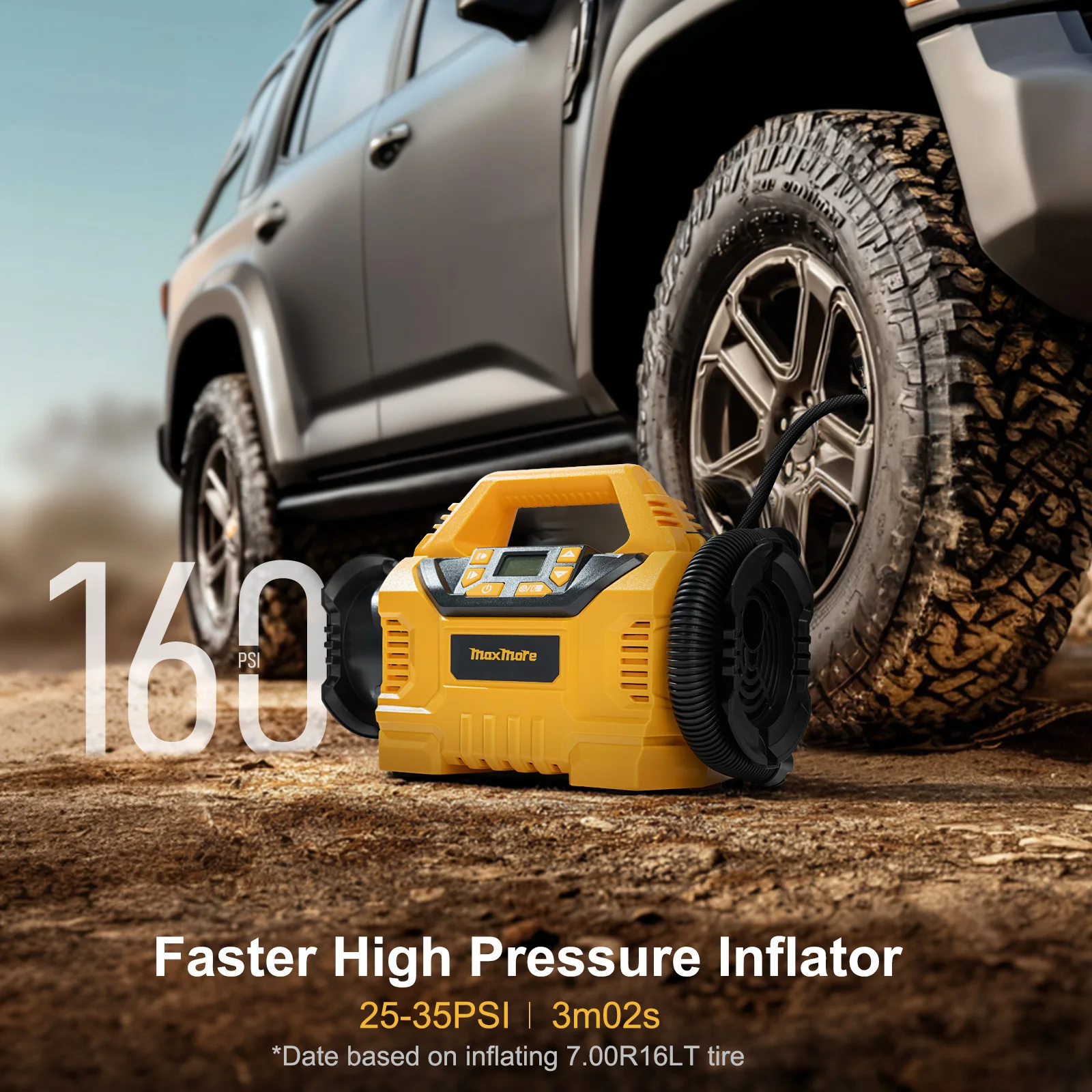 Cordless Air Pump 20V Battery - Déflecteur compatible avec la batterie DeWalt