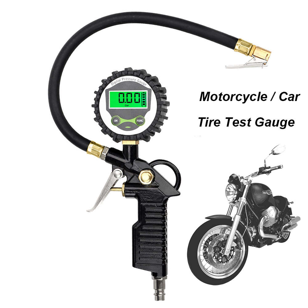 Car Tire Inflator 4X4 Offroad - Tuyau de gonflage avec jauge de
