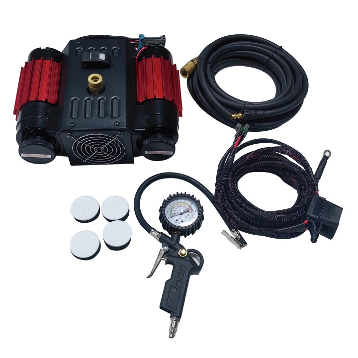 Car Tire Inflator 4X4 Offroad - Compresseur d'air double 12V CKMTA12 170LPM