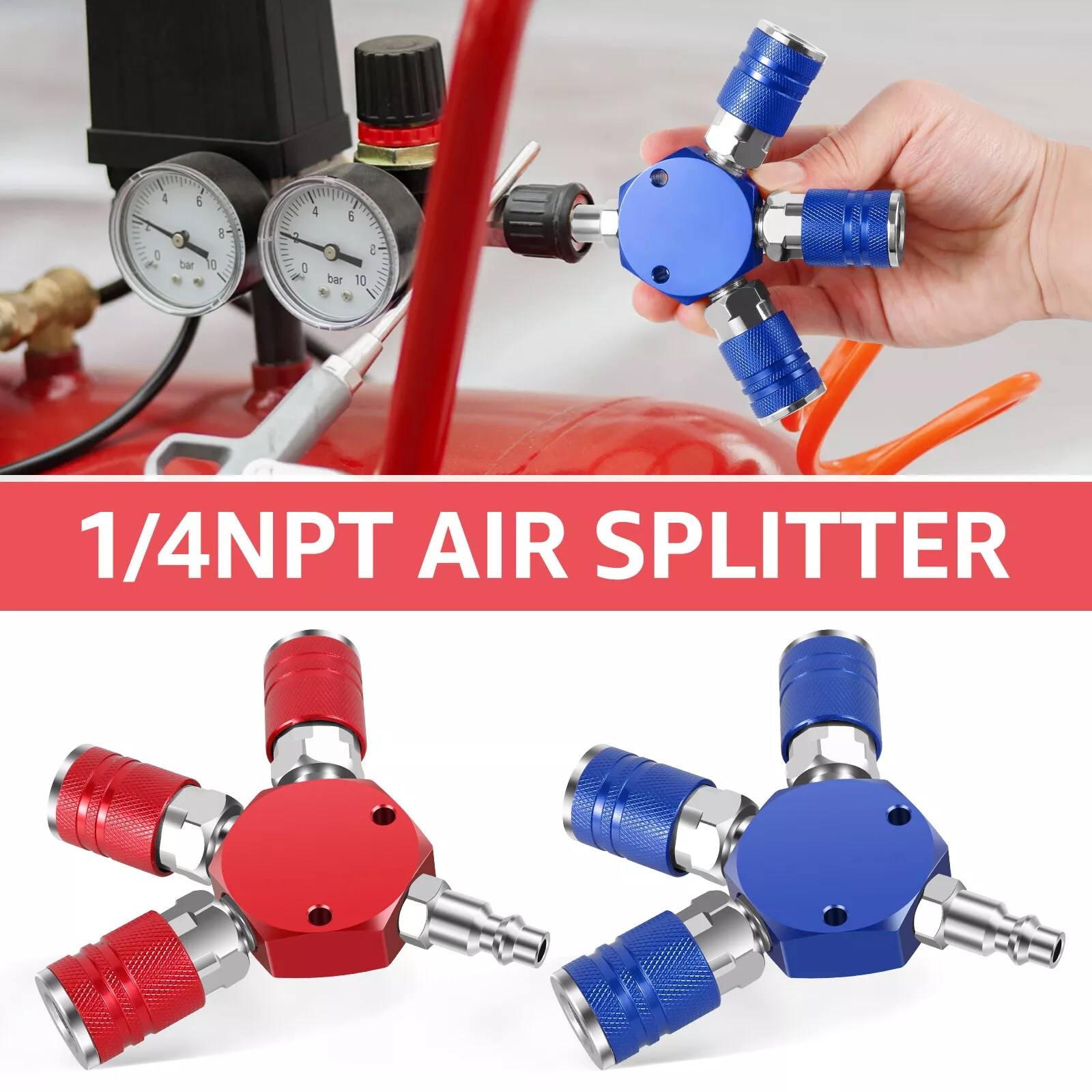 Adaptateur de tuyau de compres - Air Compressor 300Psi Heavy Duty avis et prix