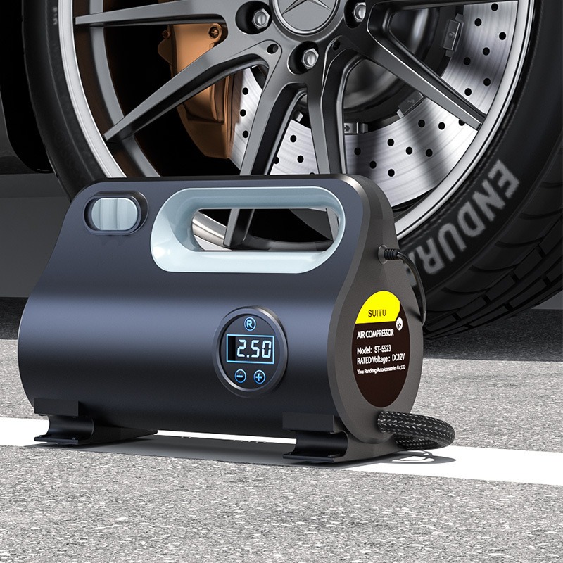 Compresseur d'air numérique po - Portable Air Compressor 12V Digital avis et prix