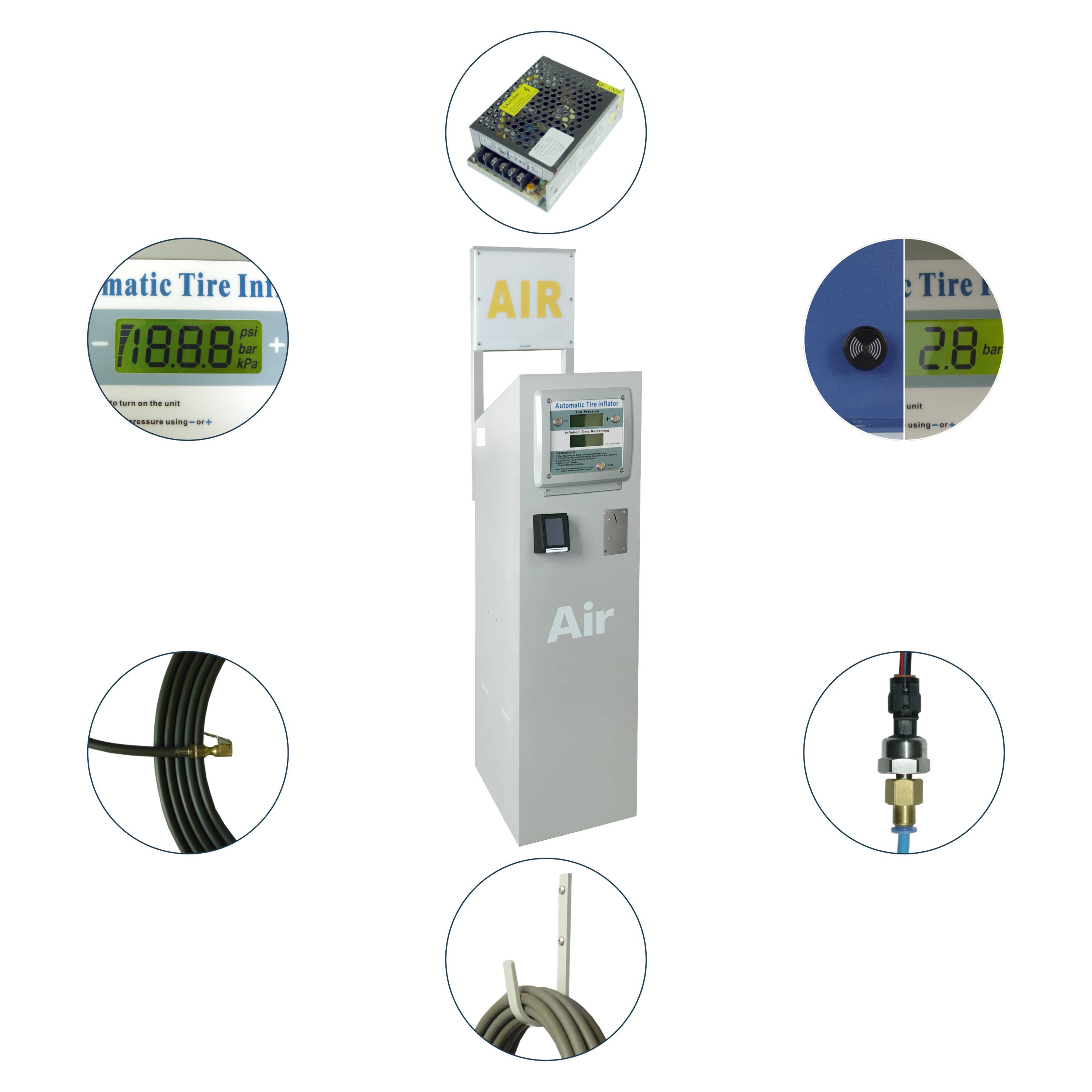 Gonfleur de pneus à double cyl - Tire Inflator Dual Cylinder avis et prix