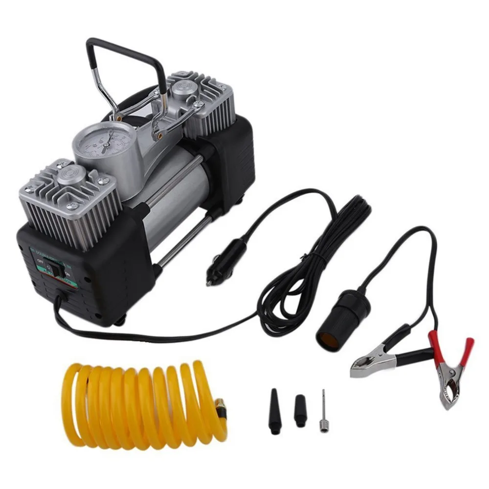 Compresseur d'air de voiture 1 - Tire Inflator Dual Cylinder avis et prix