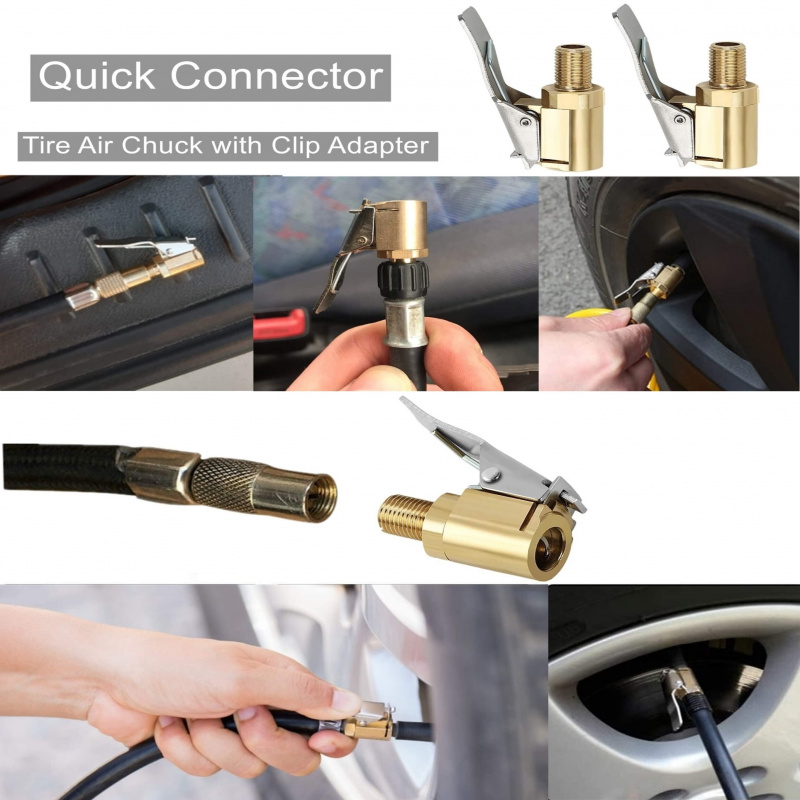 Adaptateur universel en laiton - Tire Inflator Nozzle Kit avis et prix