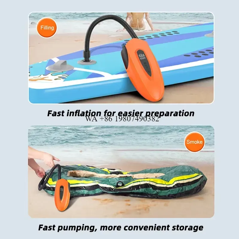 Nouvelle pompe à air portable  - Portable Air Compressor 12V Digital avis et prix