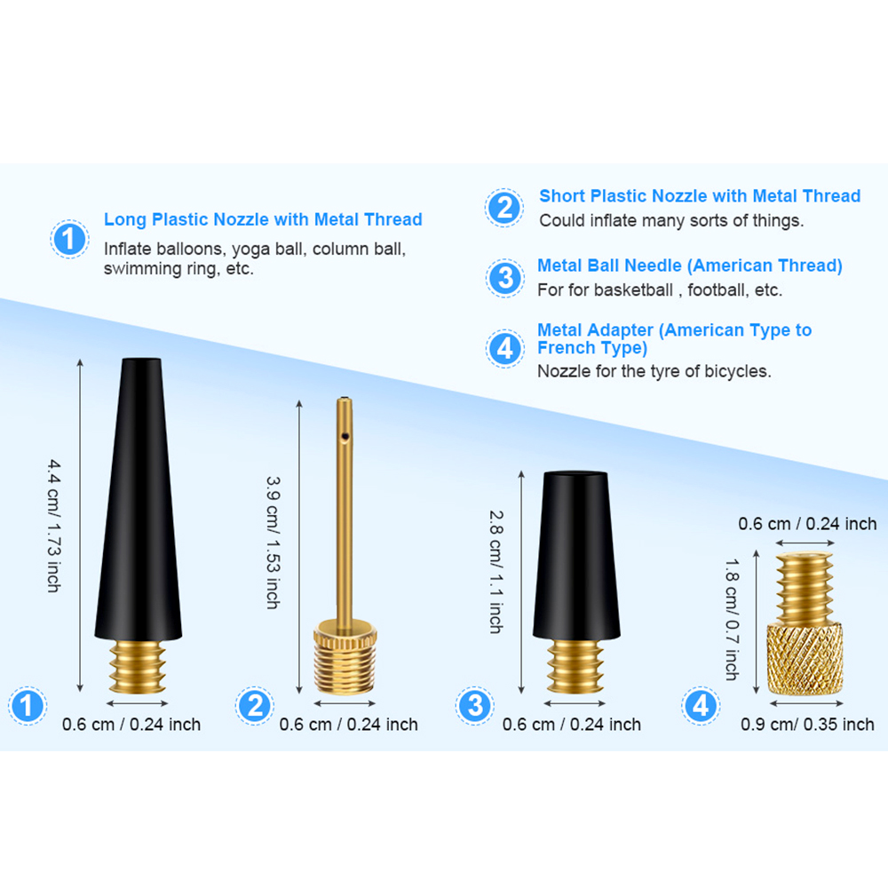 Adaptateur de Valve de pneu, p - Tire Inflator Nozzle Kit avis et prix