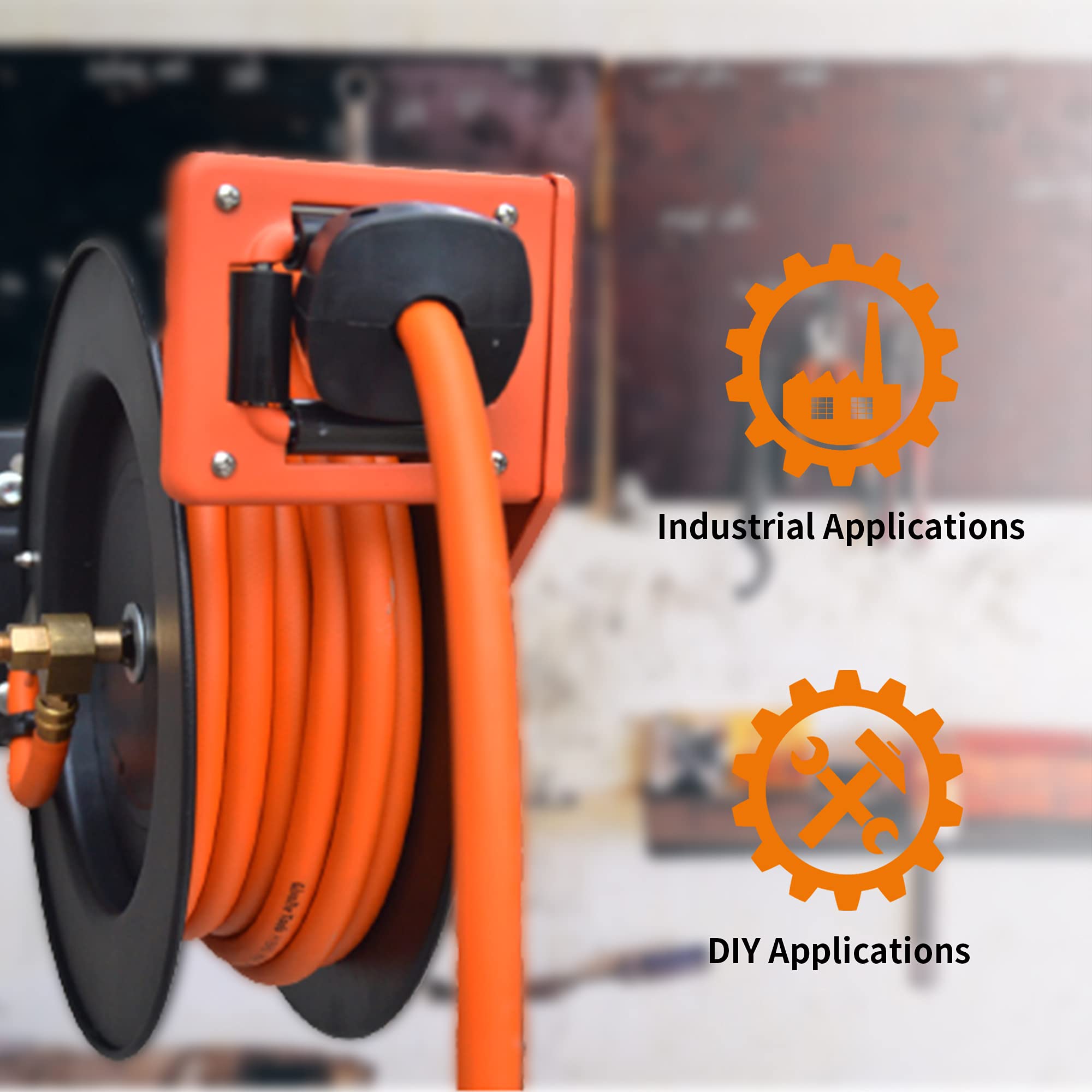 Enrouleur de tuyau d'air rétra - Air Compressor 300Psi Heavy Duty avis et prix