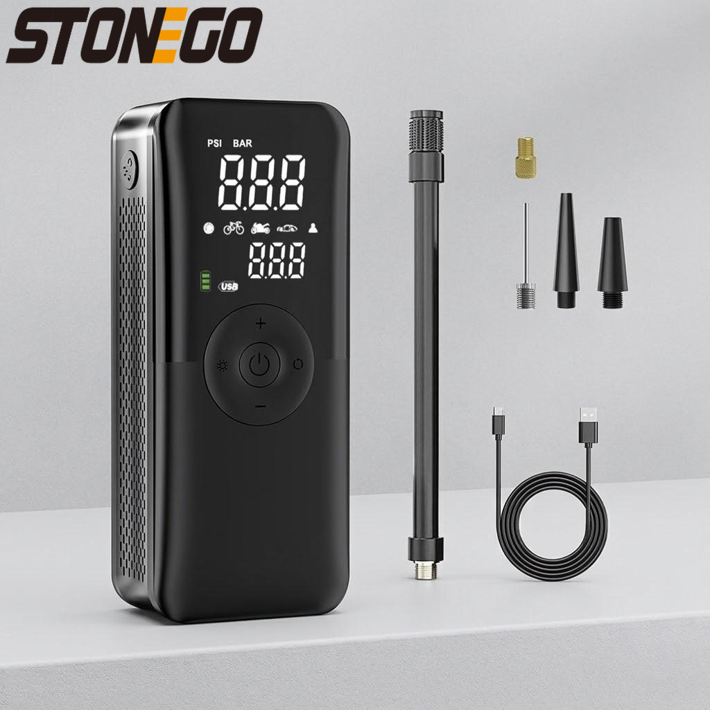Pompe à air numérique sans fil - Digital Tire Pressure Gauge Rechargeable avis et prix