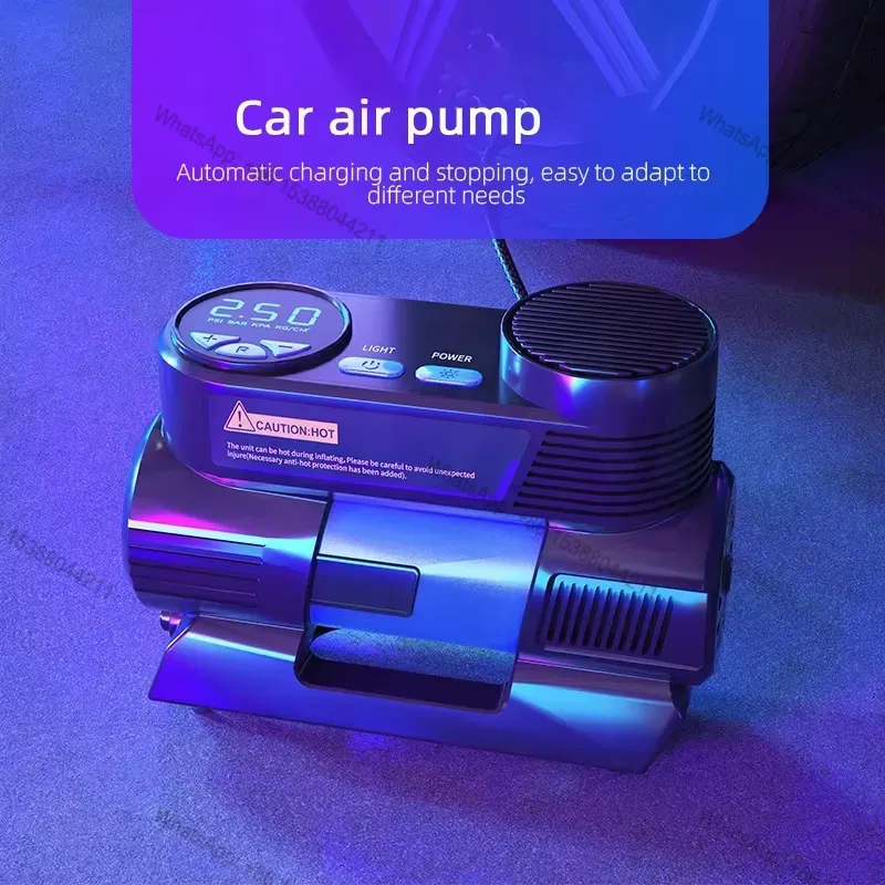 Vente flash : gonfleur de pneu - Portable Air Compressor 12V Digital avis et prix