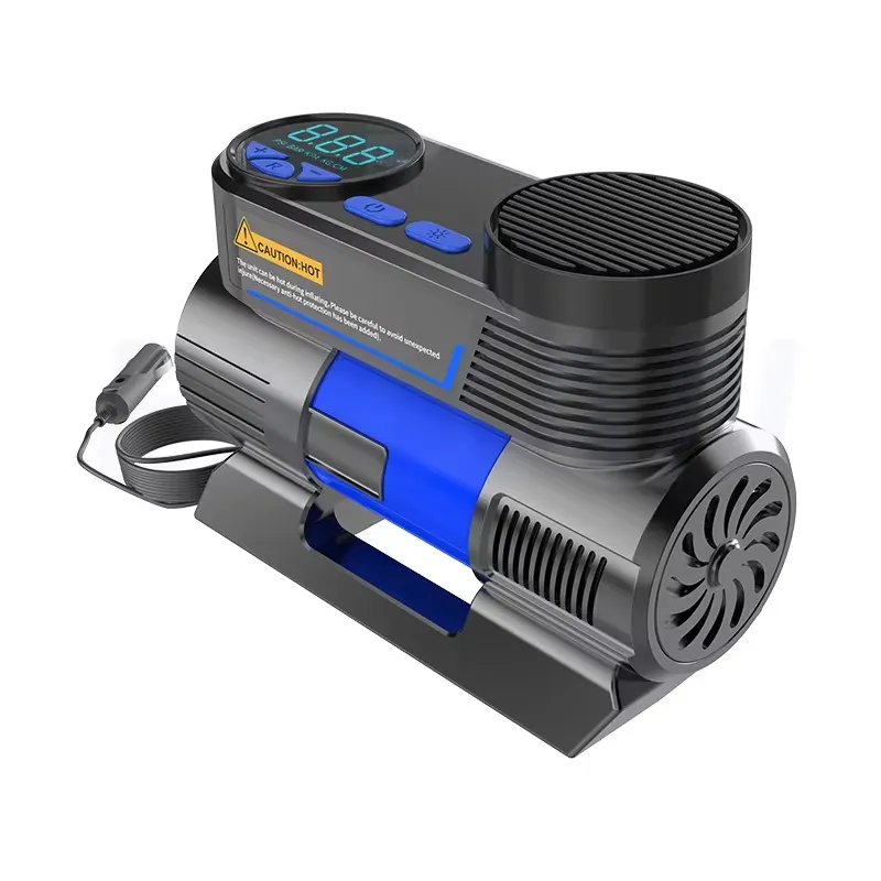 Vente flash : gonfleur de pneu - Portable Air Compressor 12V Digital avis et prix