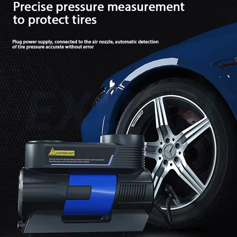 Vente flash : gonfleur de pneu - Portable Air Compressor 12V Digital avis et prix