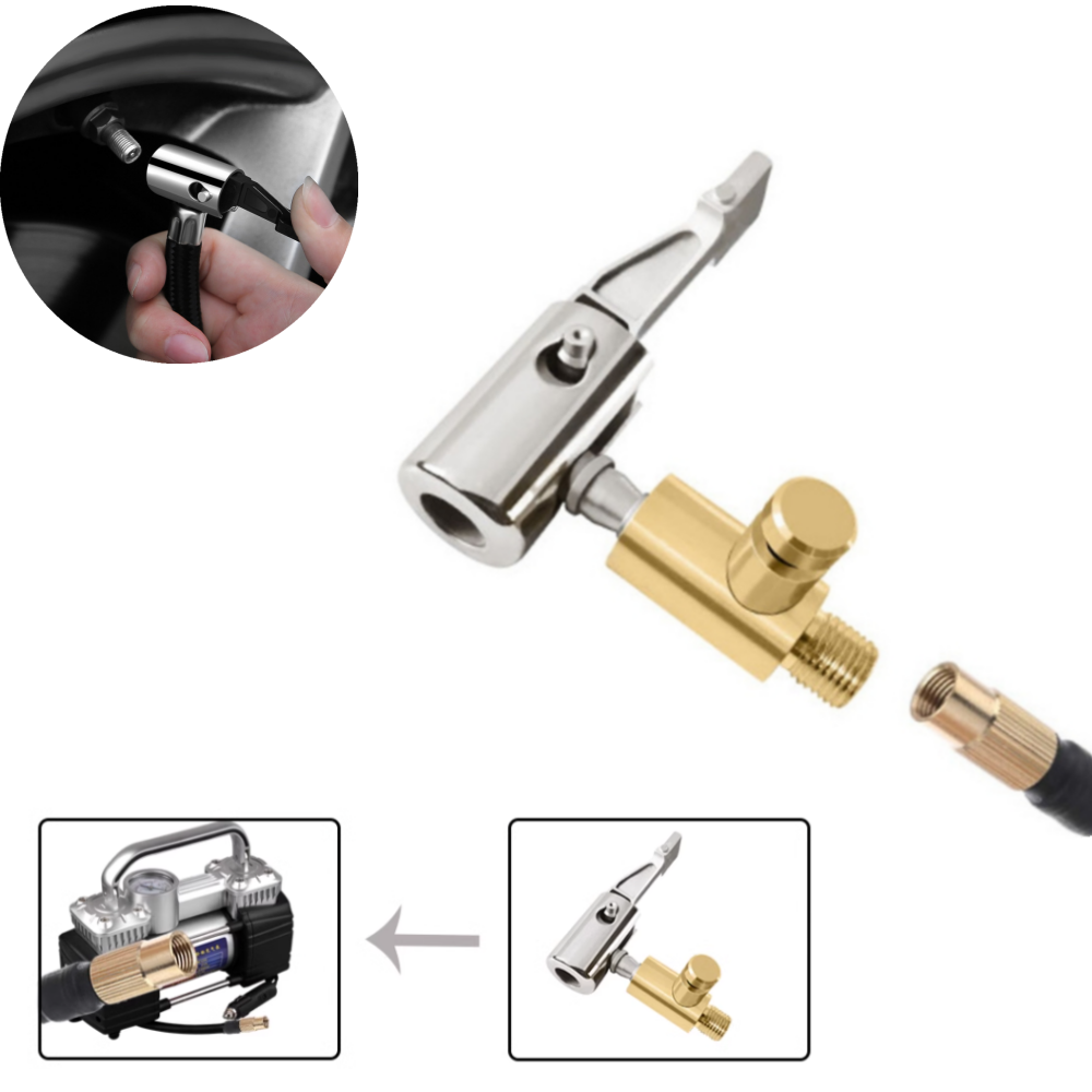 Pince de buse de pneu de voitu - Tire Inflator Nozzle Kit avis et prix
