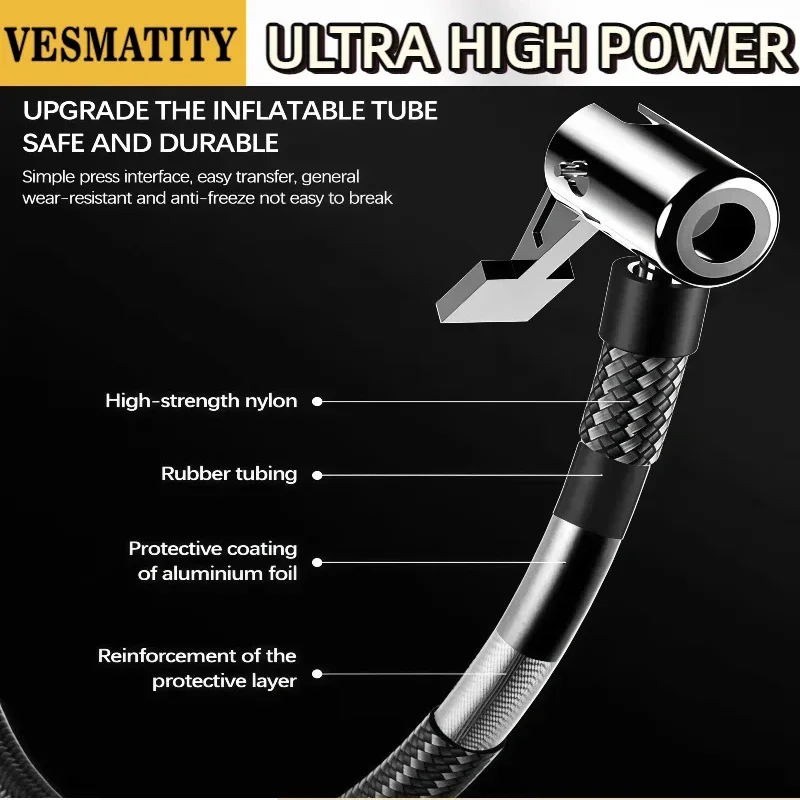 VESMATITY CQB02 Gonfleur de pn - Cordless Inflator For Car Bike Ball avis et prix