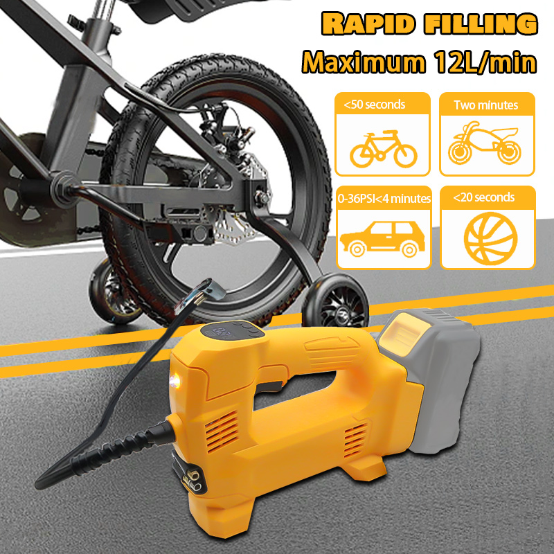 Compresseur d'air aste sans fi - Cordless Air Pump 20V Battery avis et prix