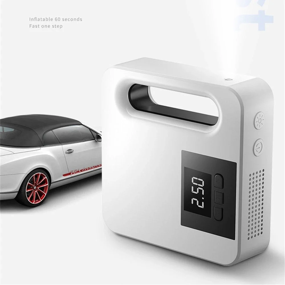 Pompe à air électrique portabl - Portable Air Compressor 12V Digital avis et prix