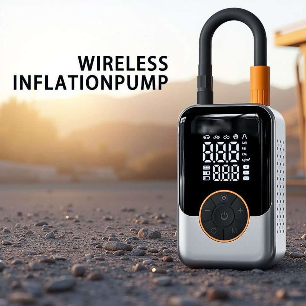 Compresseur d'air portable san - Cordless Tire Inflator 150Psi avis et prix