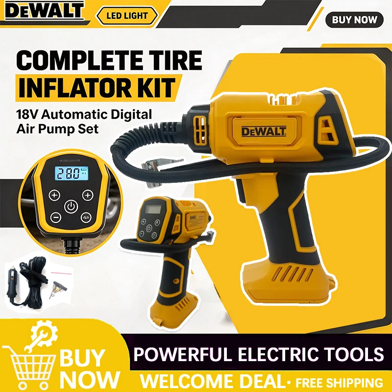 Compresseur de pompe à air éle - Cordless Tire Inflator 150Psi avis et prix