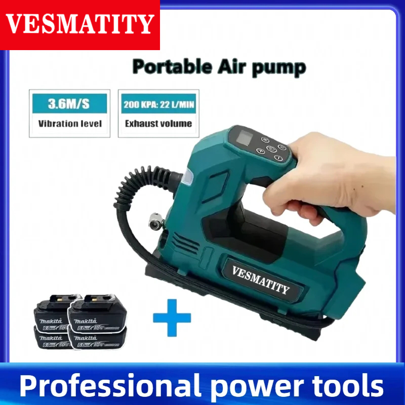 Pompe à air sans fil à batteri - Cordless Air Pump 20V Battery avis et prix