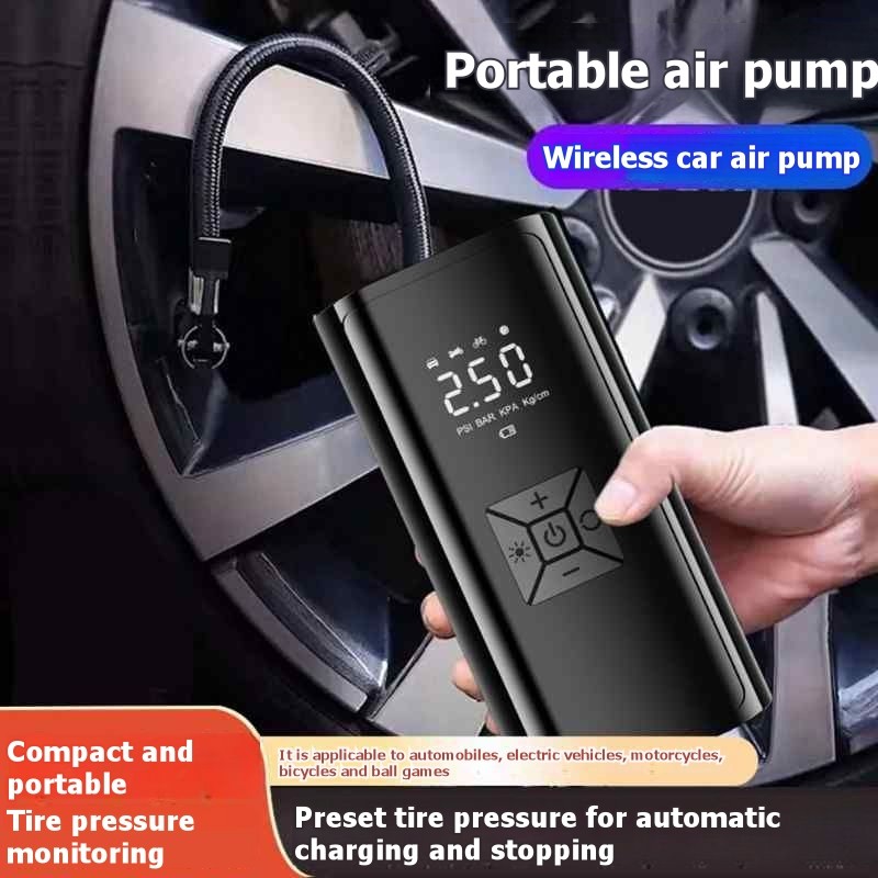 Gonfleur de pneus sans fil ave - Cordless Inflator For Car Bike Ball avis et prix