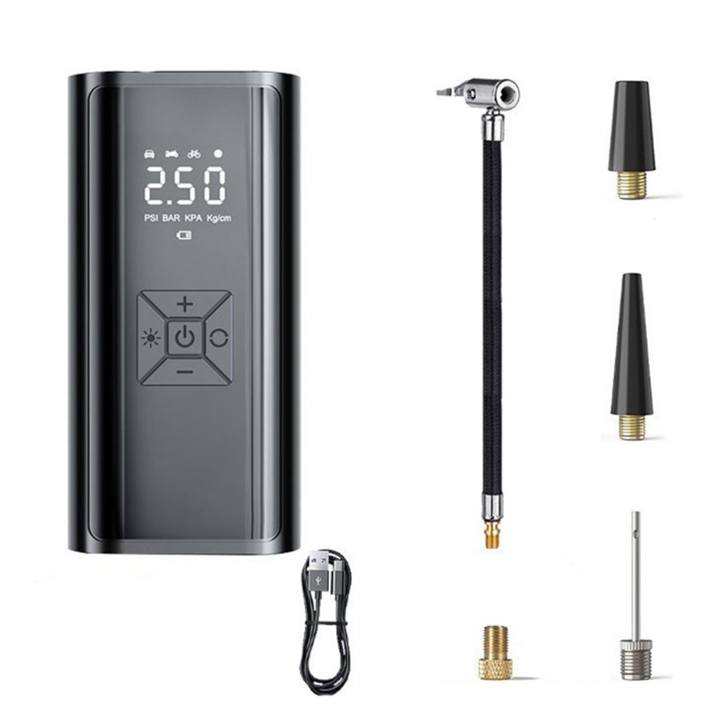 Gonfleur de pneus sans fil ave - Cordless Inflator For Car Bike Ball avis et prix