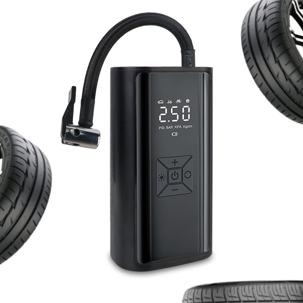 Compresseur d'air portable san - Digital Tire Pressure Gauge Rechargeable avis et prix