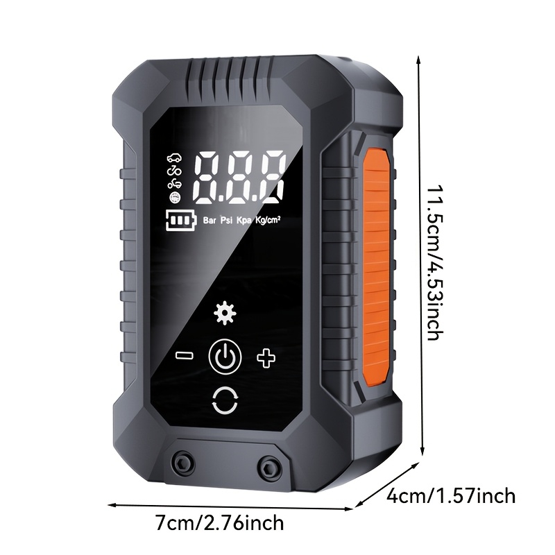 Compresseur d'air portable san - Digital Tire Pressure Gauge Rechargeable avis et prix